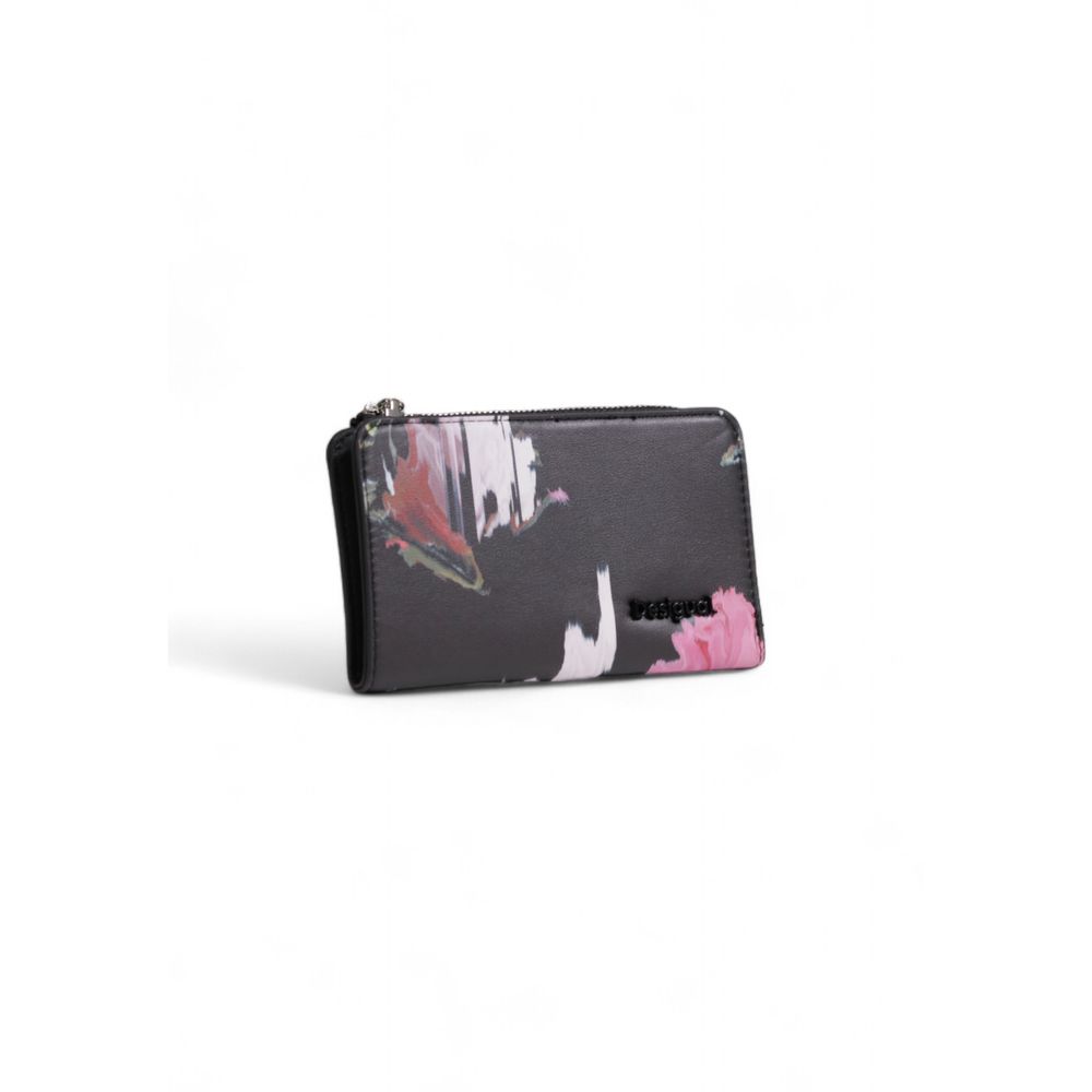 Desigual Black Polyethylene Wallet