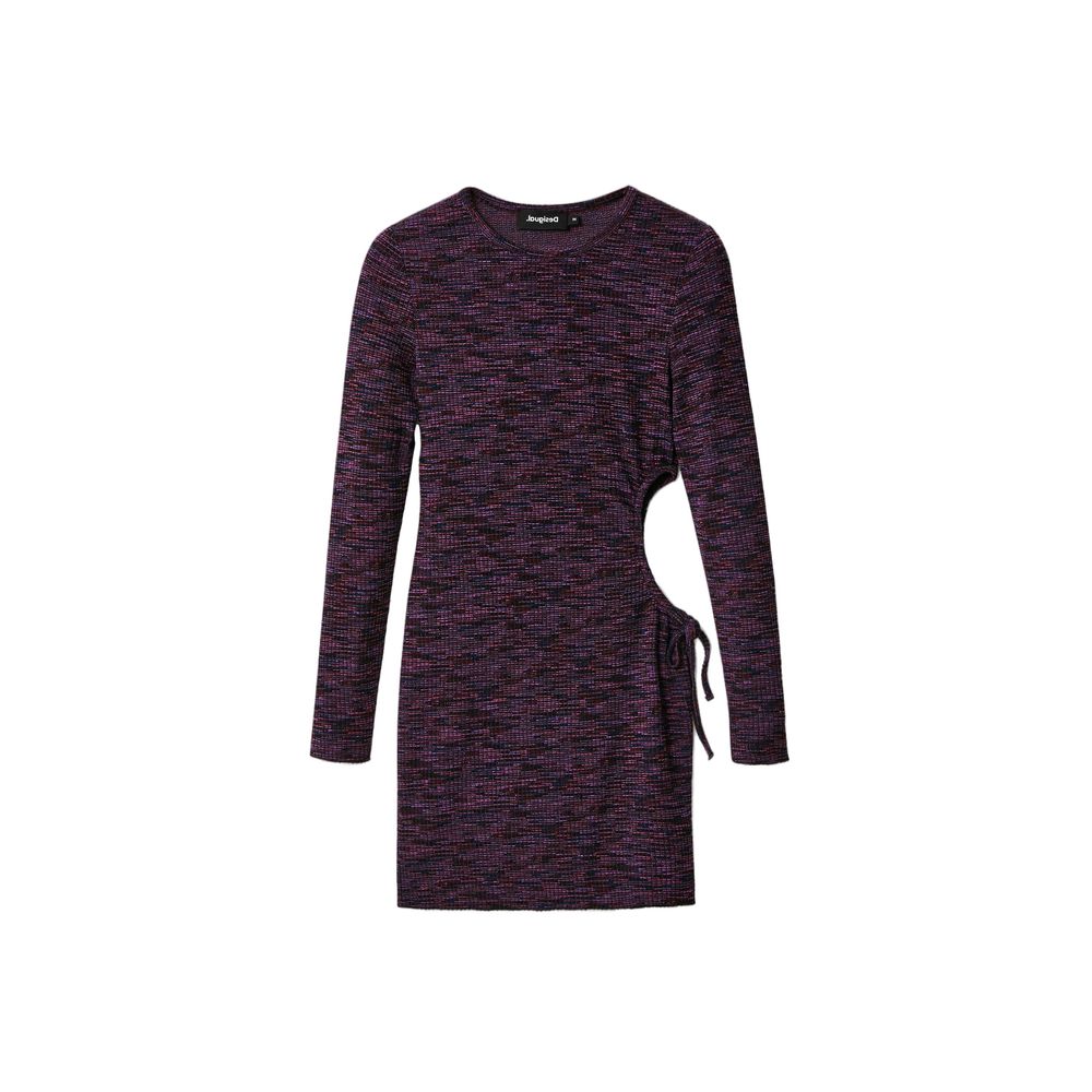 Desigual Purple Polyester Dress