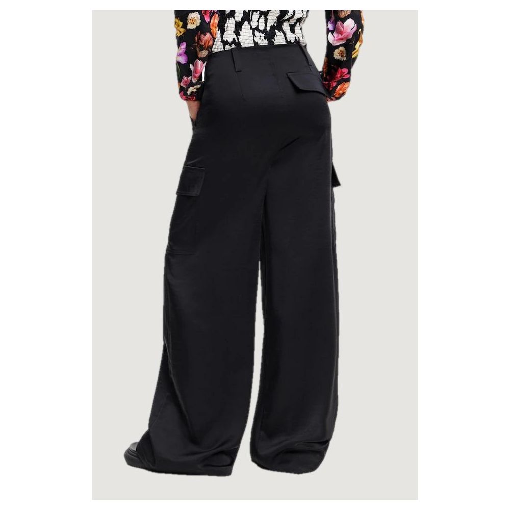 Desigual Black Viscose Jeans & Pant