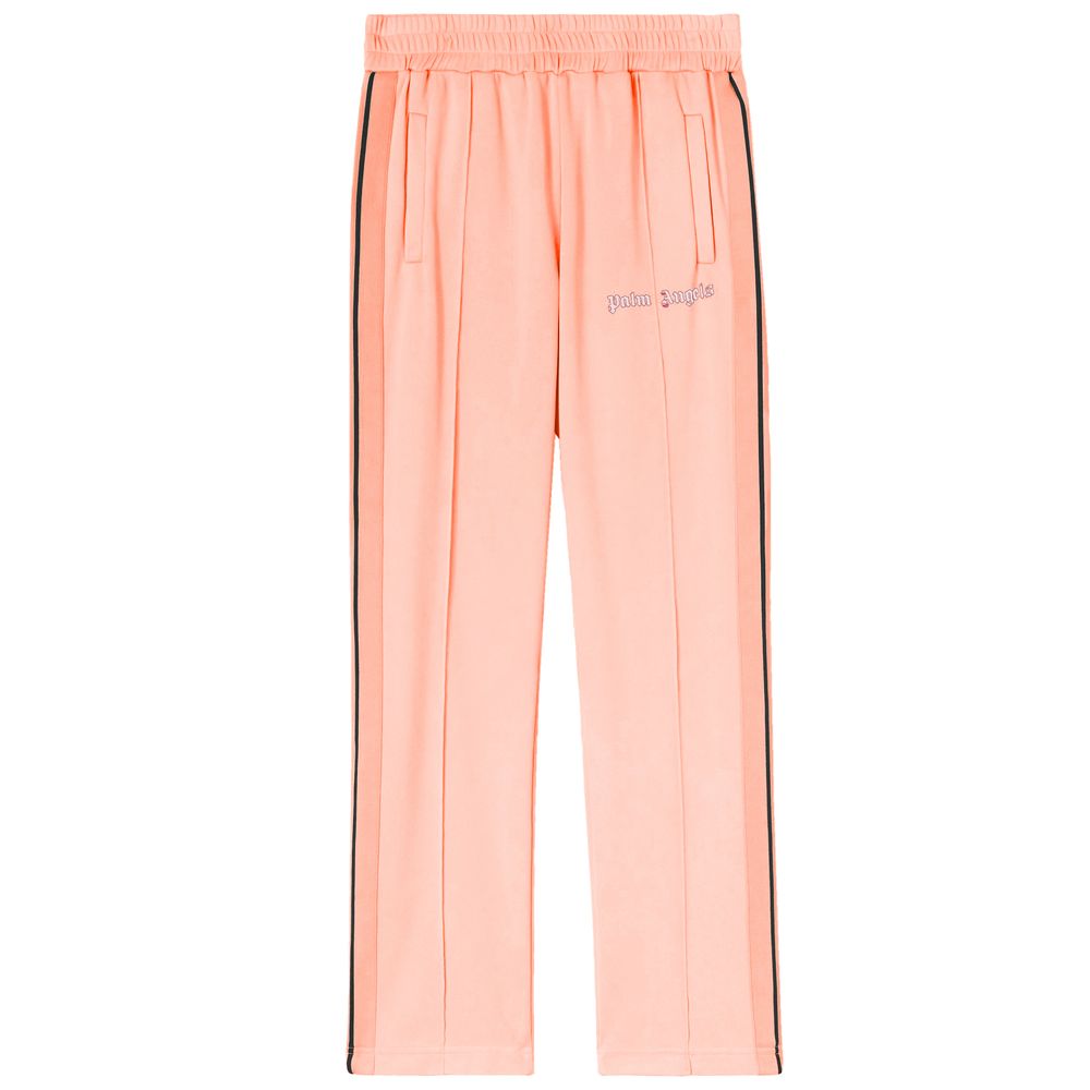 Palm Angels Pink Nylon Jeans & Pant