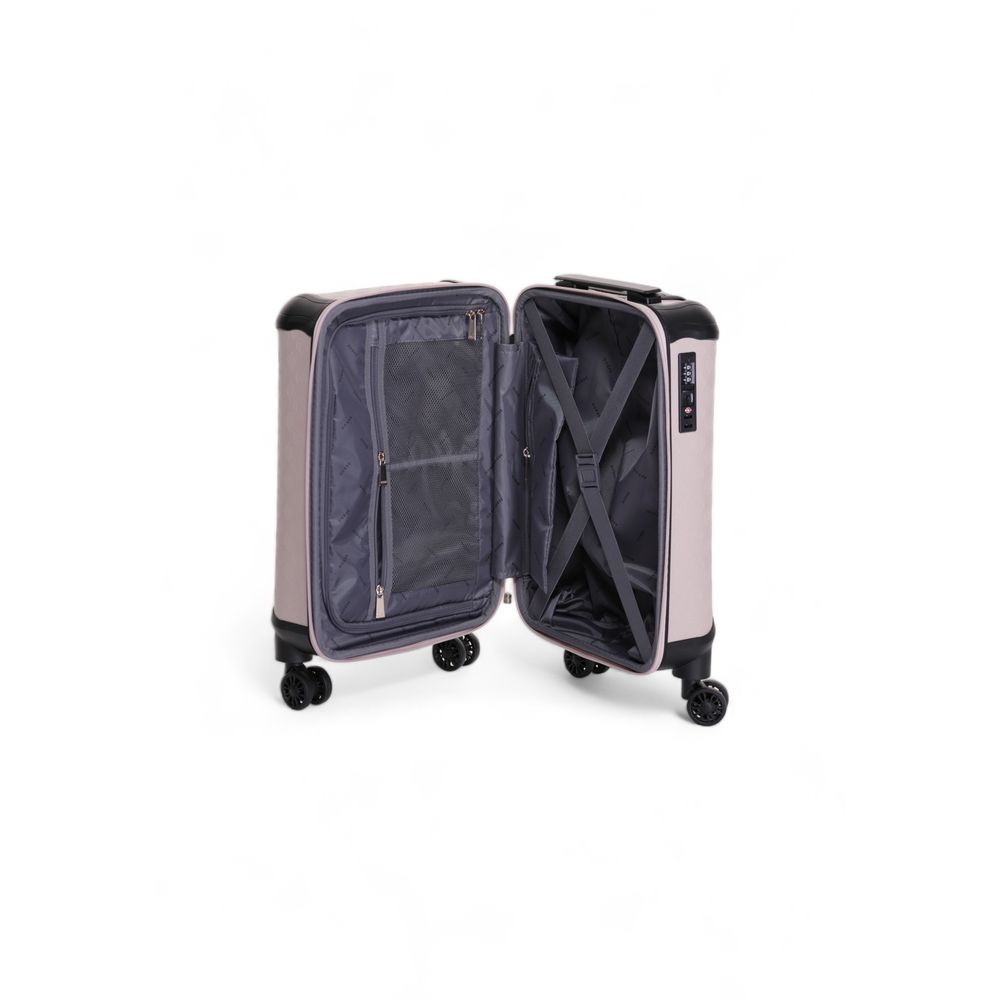 Guess Pink Polyethylene Luggage And Travel