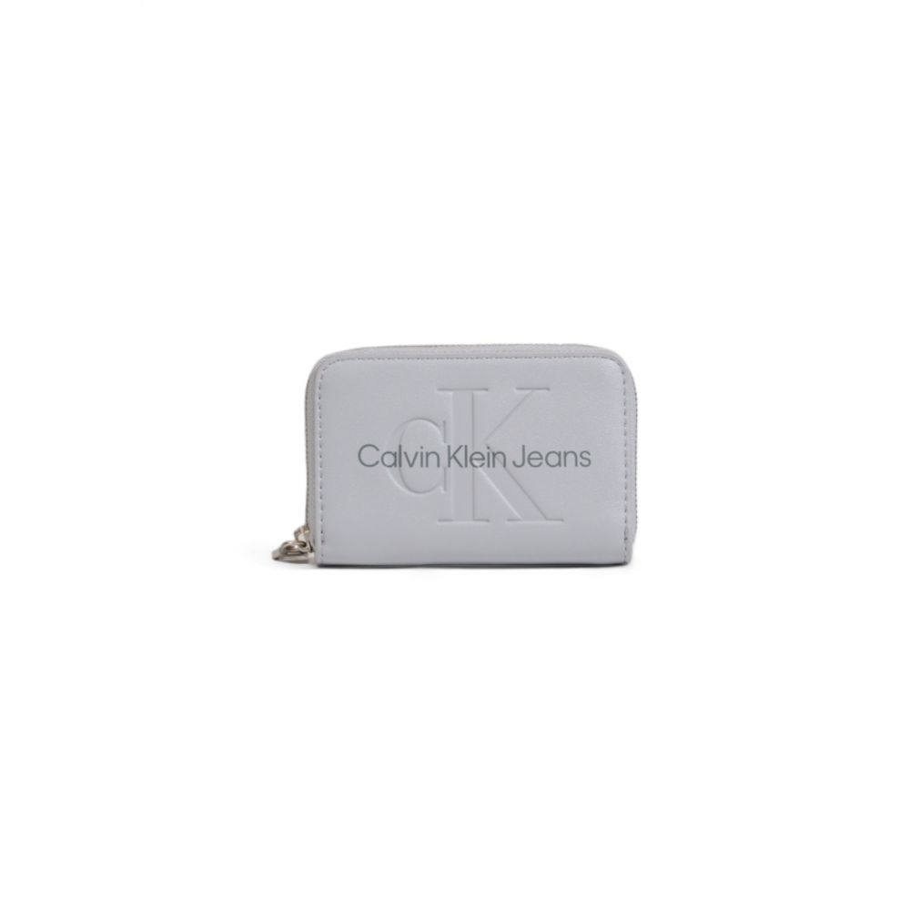 Calvin Klein Jeans Gray Polyethylene Wallet