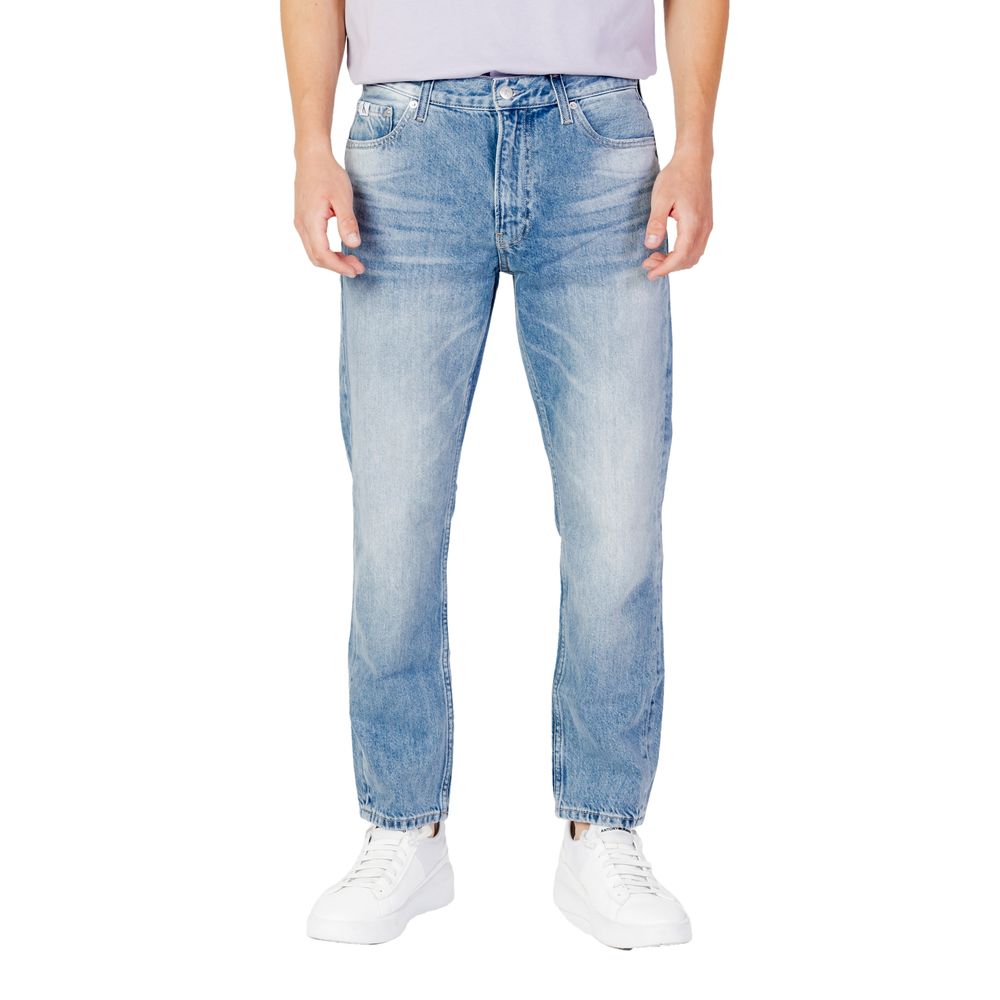 Calvin Klein Jeans Blue Cotton Jeans & Pant