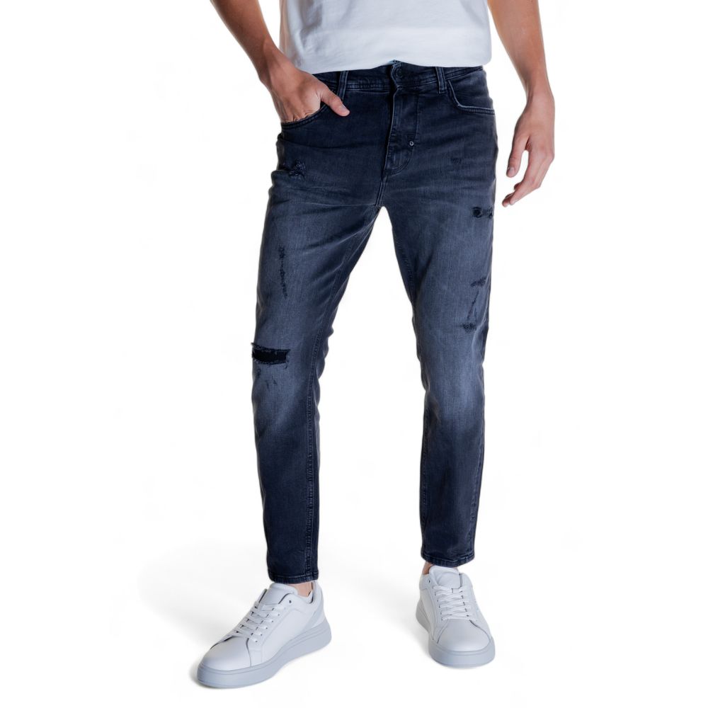 Antony Morato Black Cotton Jeans & Pant