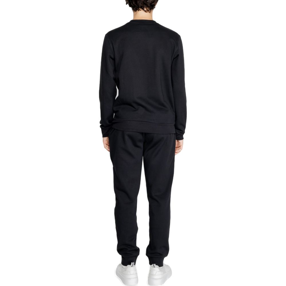 Emporio Armani Underwear Black Cotton Sweatsuit