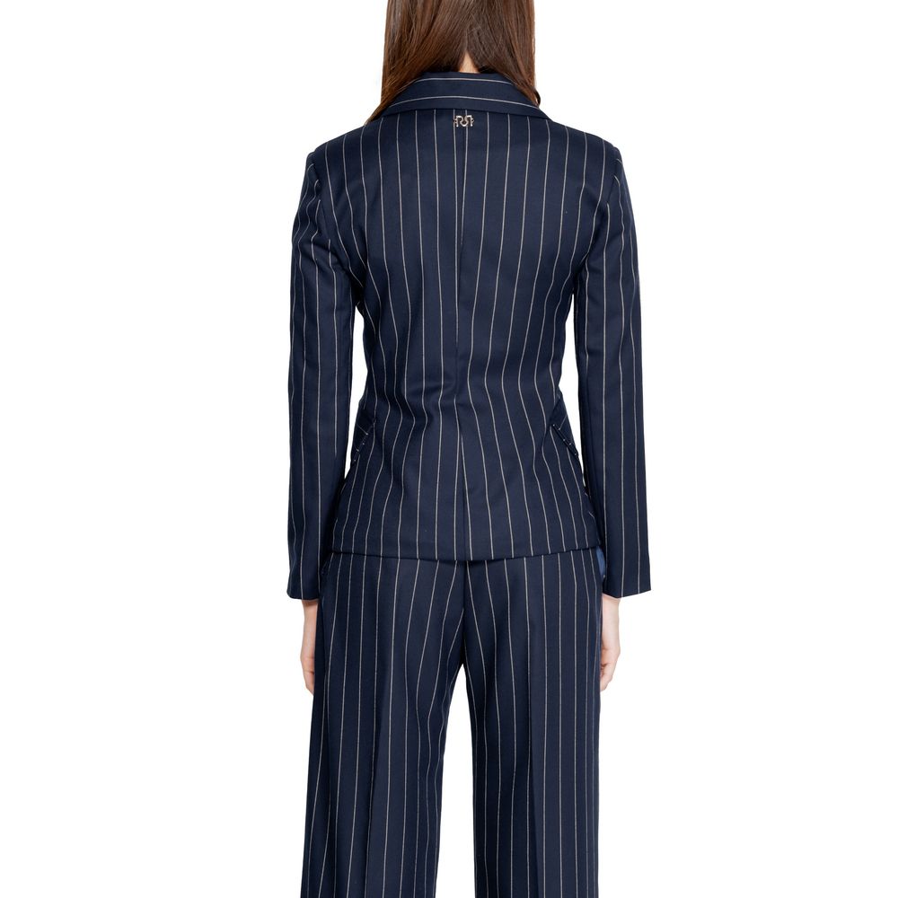 Rinascimento Blue Polyester Suits & Blazer