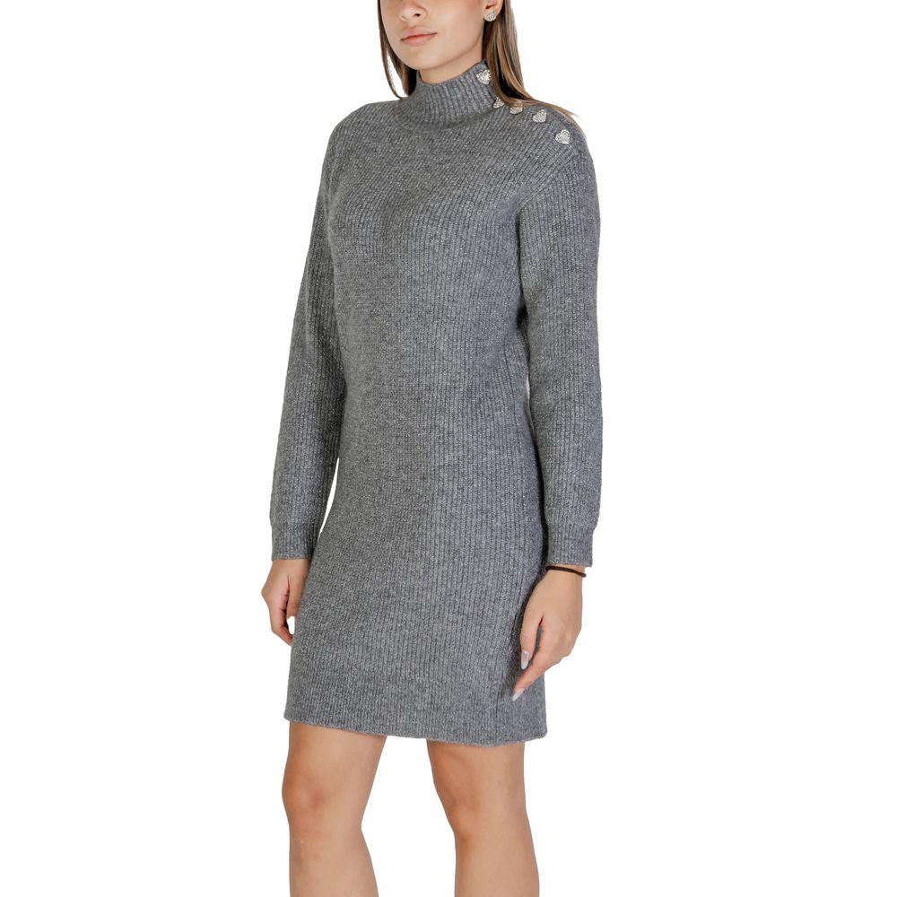 Morgan De Toi Gray Polyester Sweater