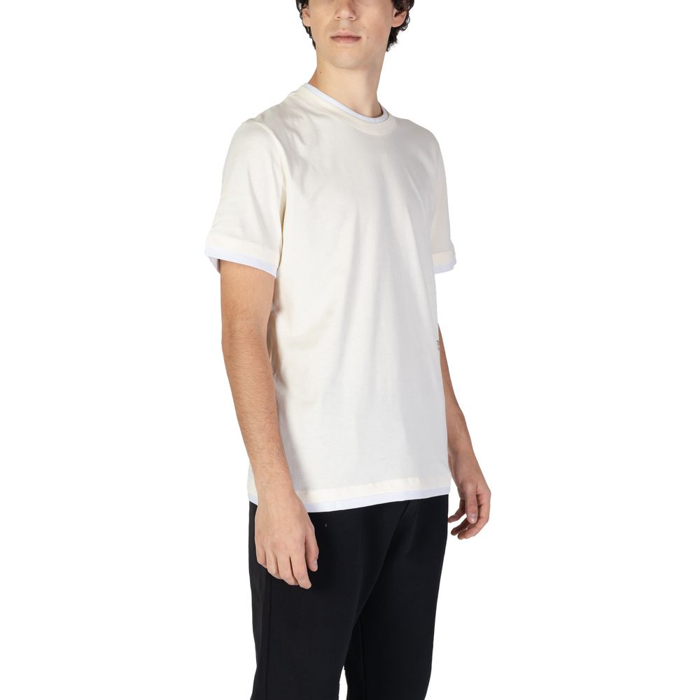 Underclub Cream Cotton T-Shirt