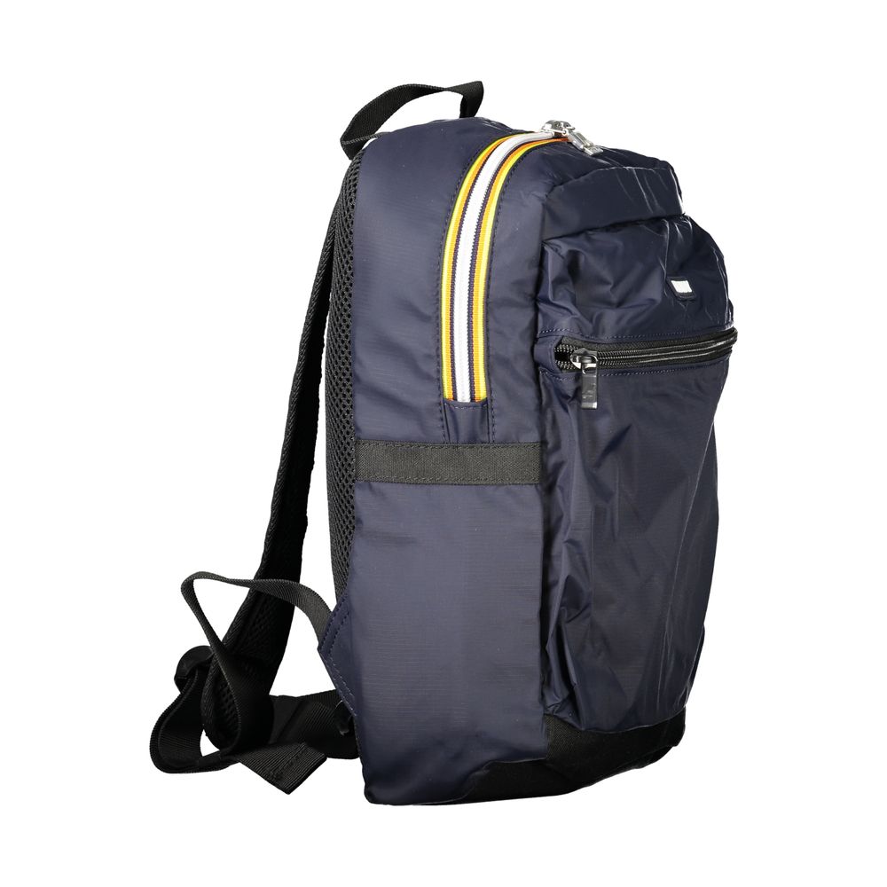 K-WAY Blue Polyamide Men Backpack