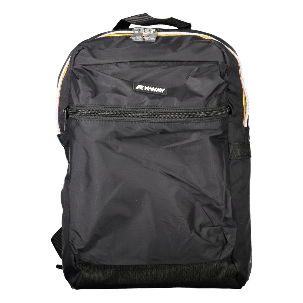 K-WAY Black Polyamide Men Backpack