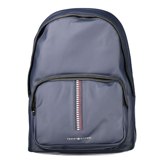 Tommy Hilfiger Blue Polyethylene Men Backpack