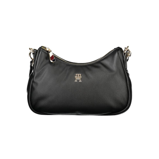 Tommy Hilfiger Black Polyester Women Handbag