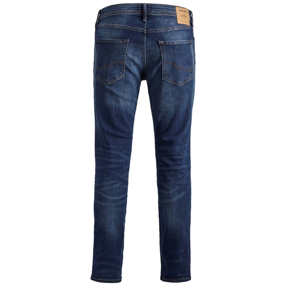 Jack Jones Blue Cotton Jeans & Pant