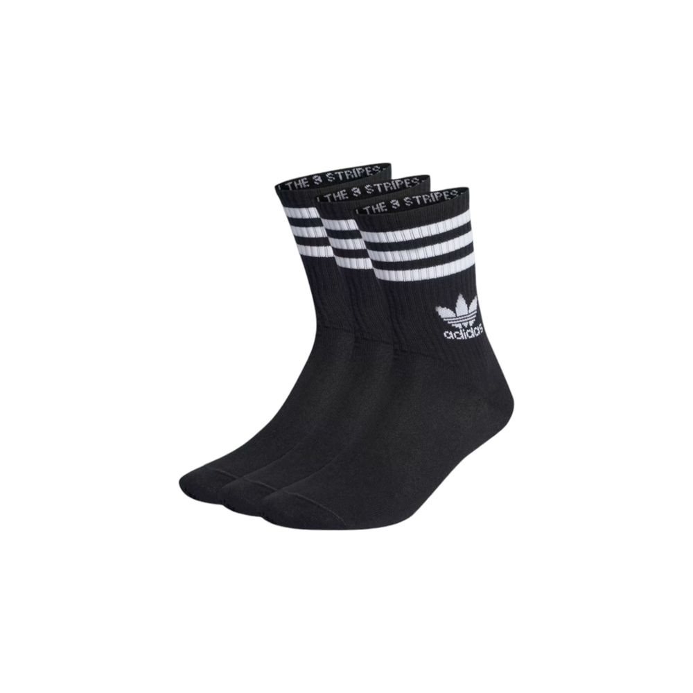 Adidas Black Cotton Sock