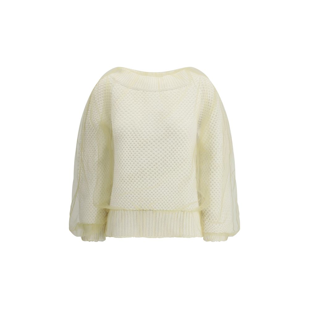 Fabiana Filippi Sweater with tulle