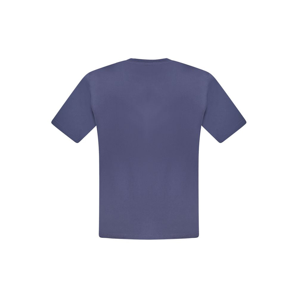 North Sails Blue Cotton Men T-Shirt