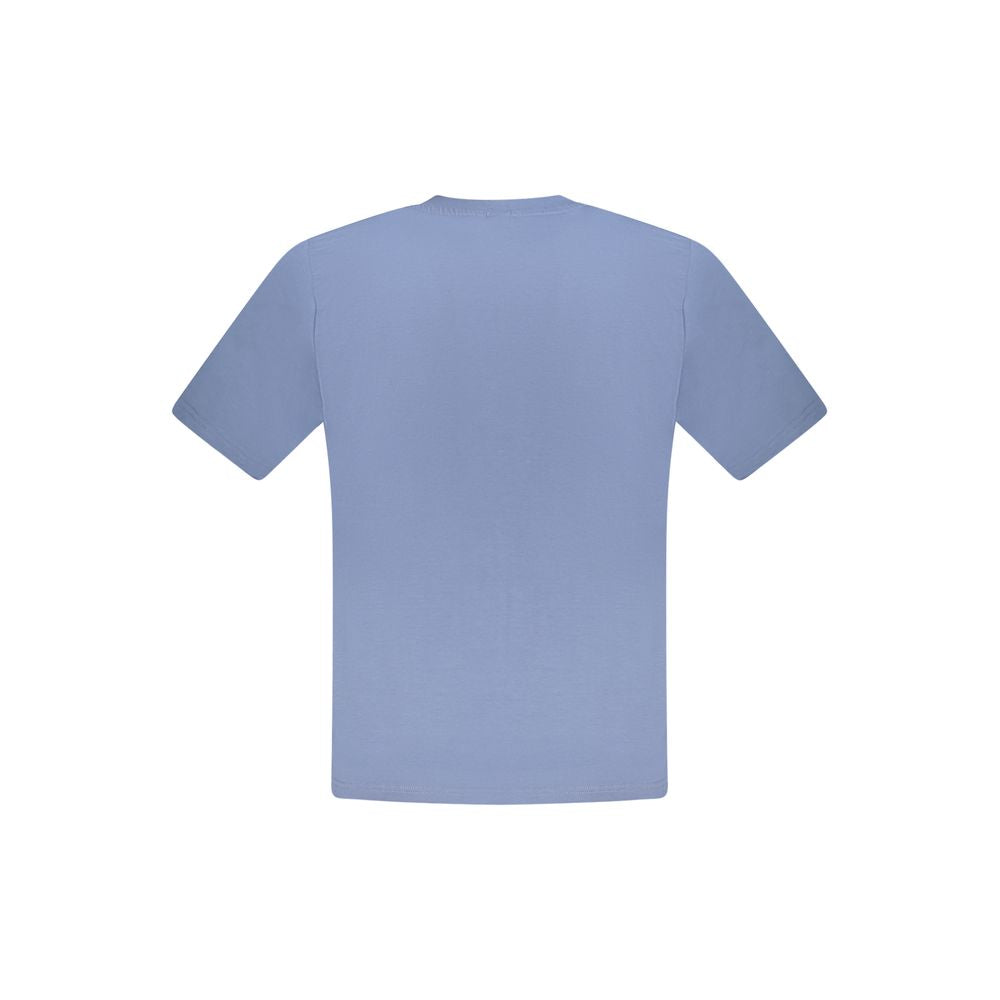 North Sails Blue Cotton Men T-Shirt