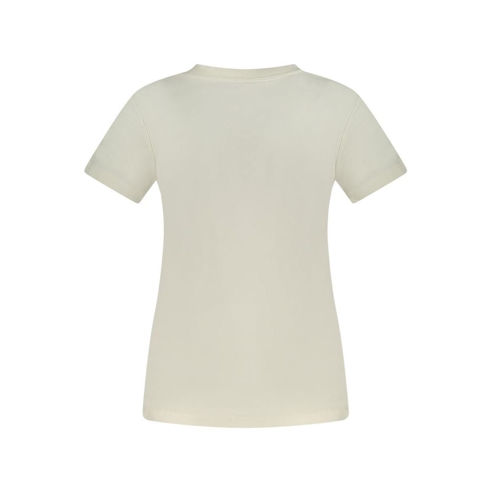 Calvin Klein White Cotton Women T-Shirt