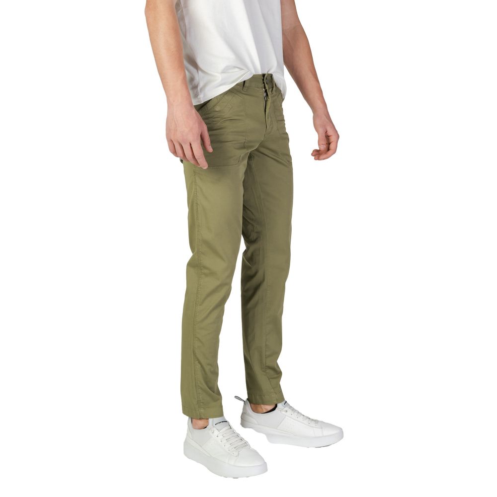 Refrigiwear Green Cotton Jeans & Pant