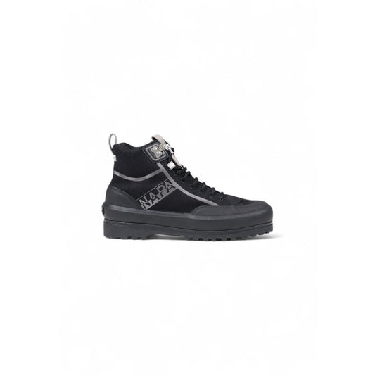 Superga Black Fabric Sneaker