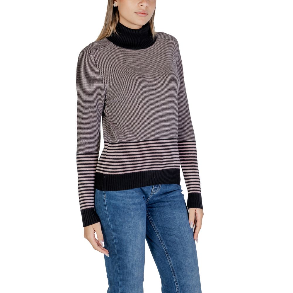 Sandro Ferrone Bicolor Viscose Sweater