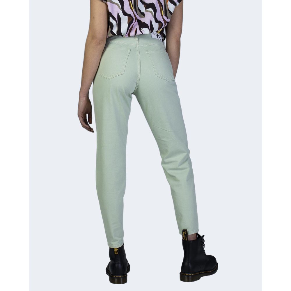 Calvin Klein Jeans Green Cotton Jeans & Pant