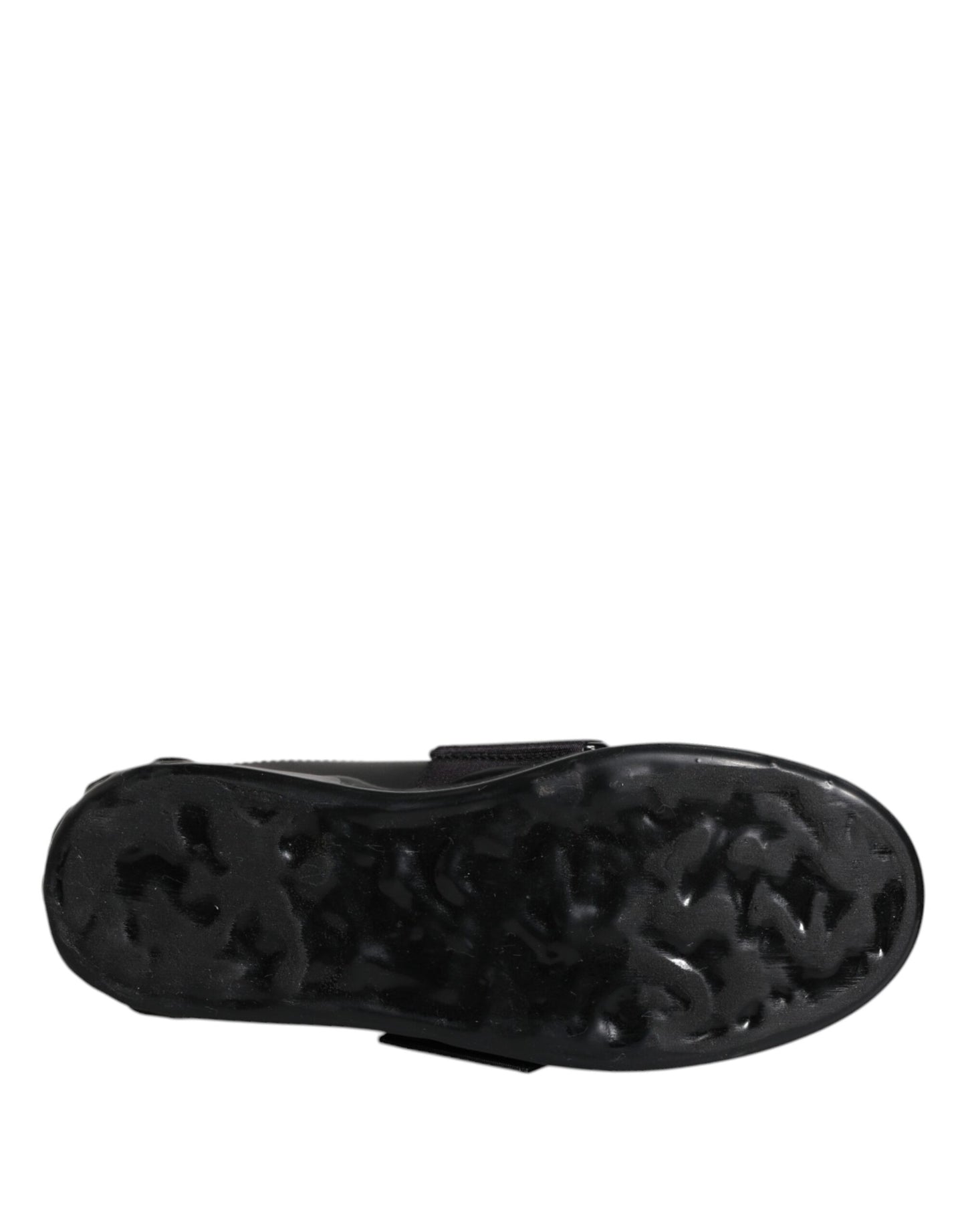 Dolce & Gabbana Black D&G AMORE Low Top Sneakers Shoes