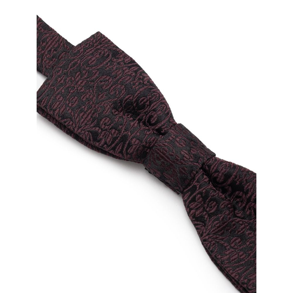 Dolce & Gabbana Black Silk Ties & Bowty