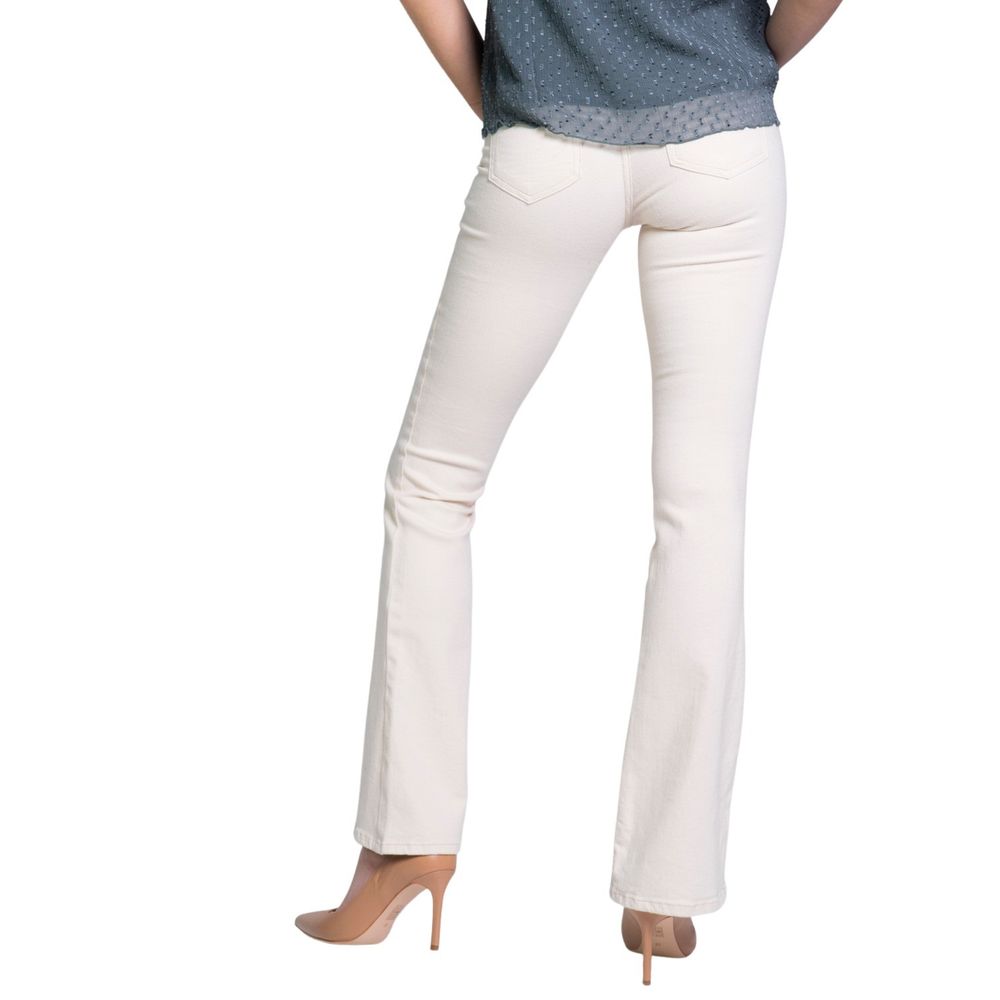 Only Cream Cotton Jeans & Pant