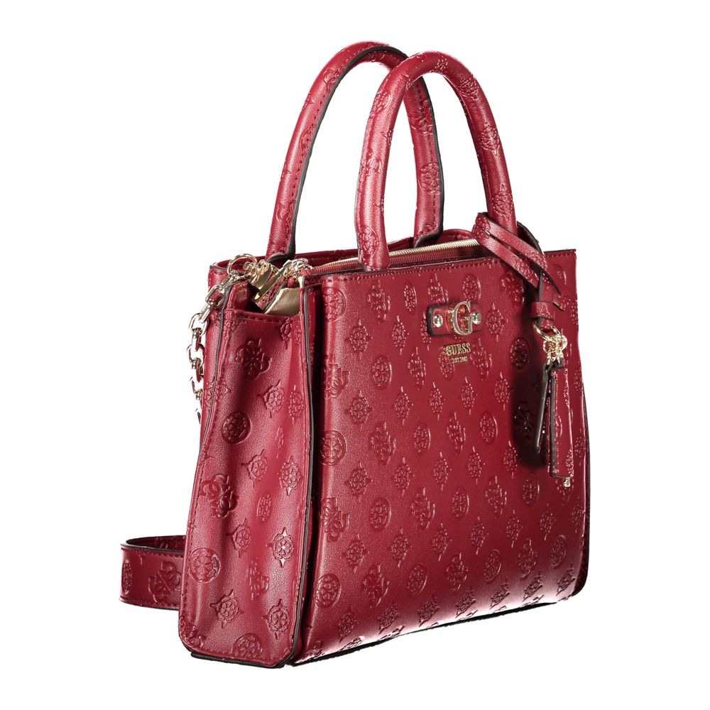 Guess Jeans Red Polyethylene Women Handbag