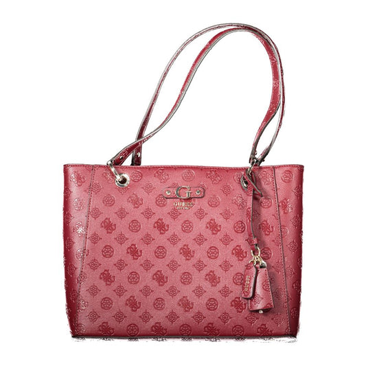 Guess Jeans Red Polyethylene Women Handbag