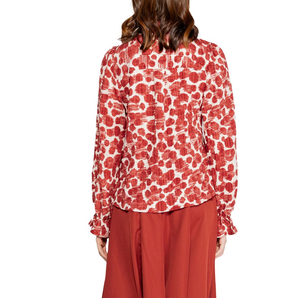 Vero Moda Red Polyester Sweater