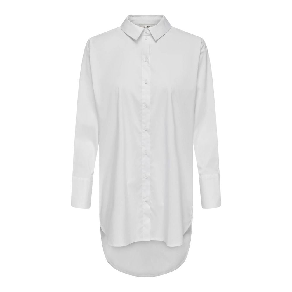 Jacqueline De Yong White Cotton Sweater