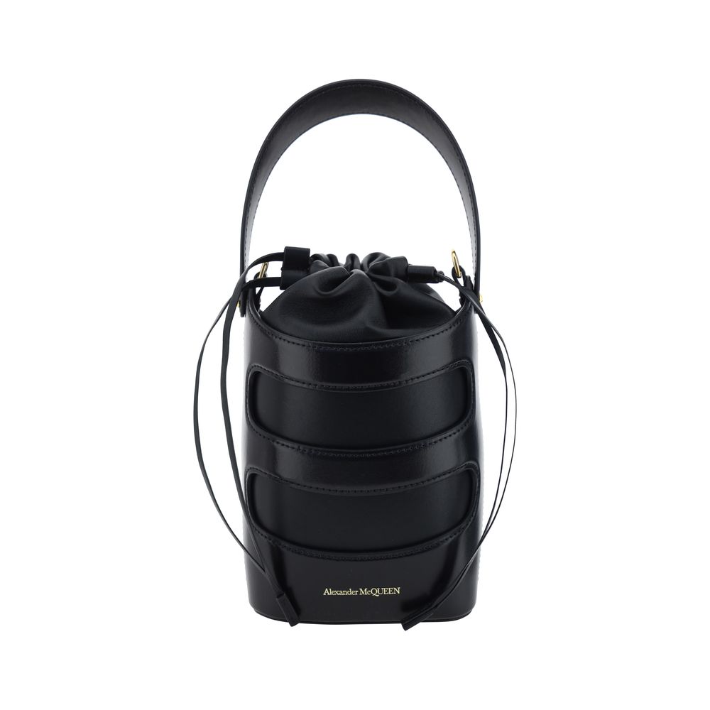 Alexander McQueen The Rise Mini Bucket Bag