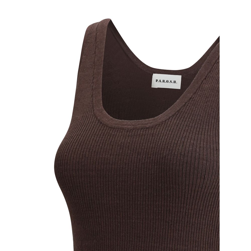 P.A.R.O.S.H. Ribbed Tank Top