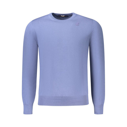 K-WAY Blue Cotton Men Sweater