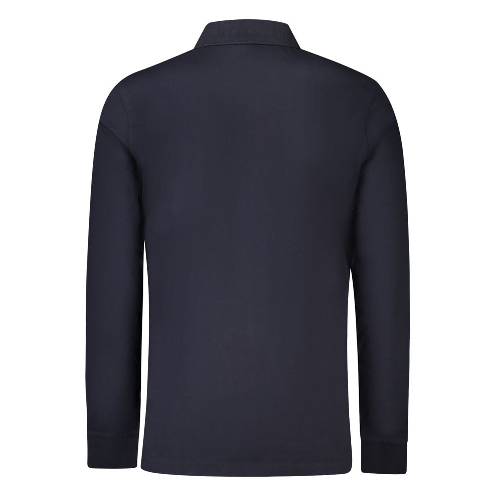 Hugo Boss Blue Cotton Polo Shirt