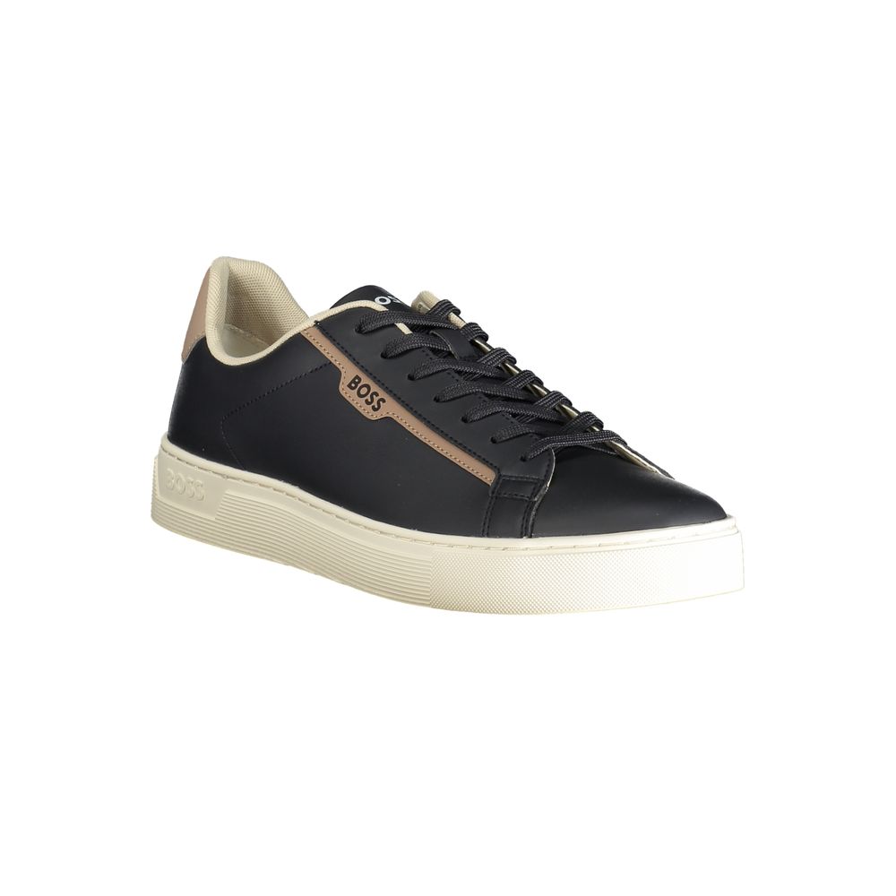 Hugo Boss Blue Polyester Sneaker