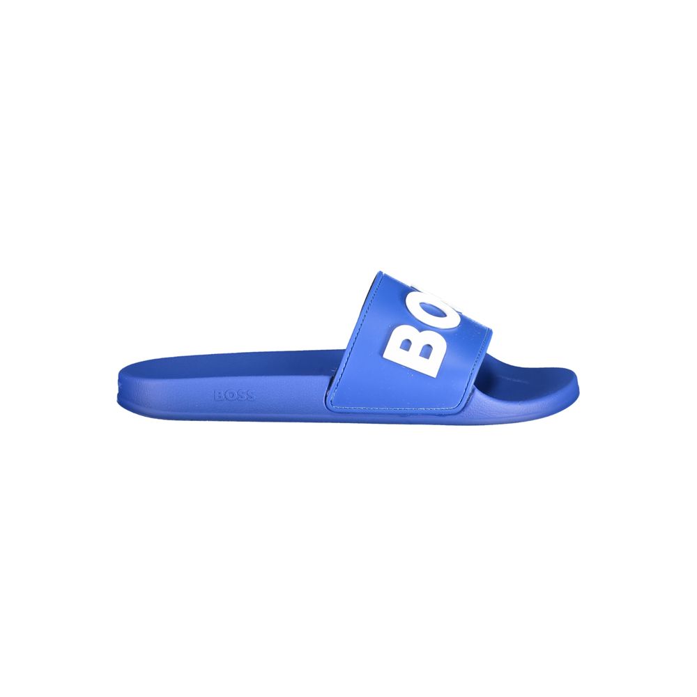 Hugo Boss Blue Polyethylene Sandal