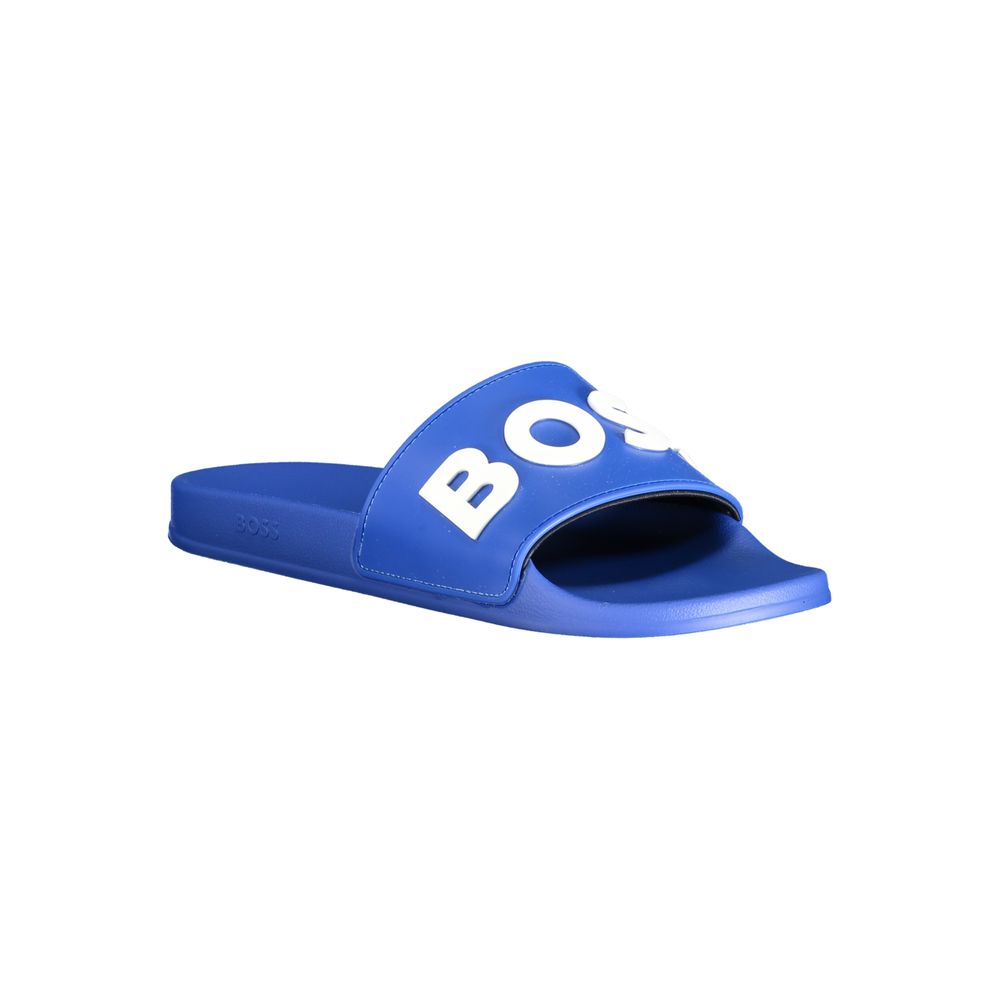 Hugo Boss Blue Polyethylene Sandal