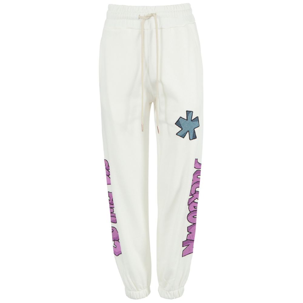 Comme Des Fuckdown White Cotton Jeans & Pant