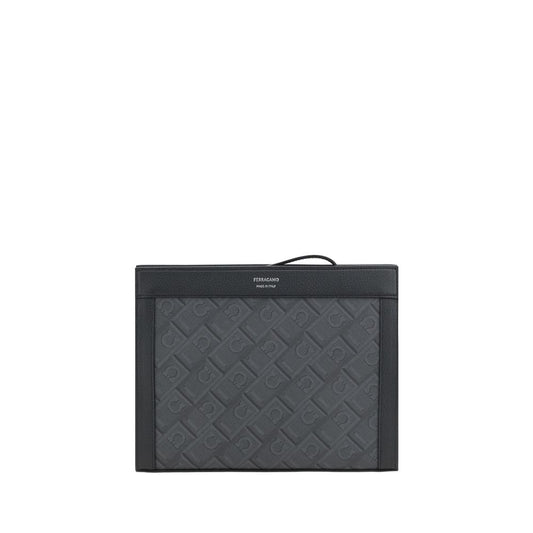 Ferragamo Gancini pattern Pouch