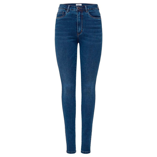 Only Blue Cotton Jeans & Pant