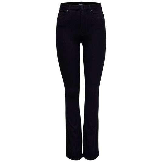 Only Black Cotton Jeans & Pant