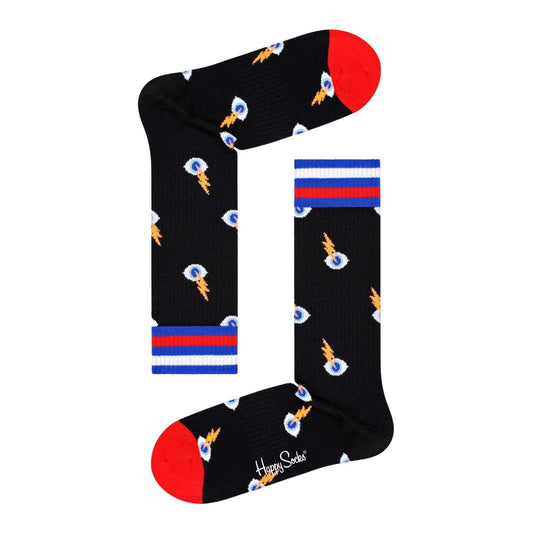 Happy Socks Black Cotton Sock