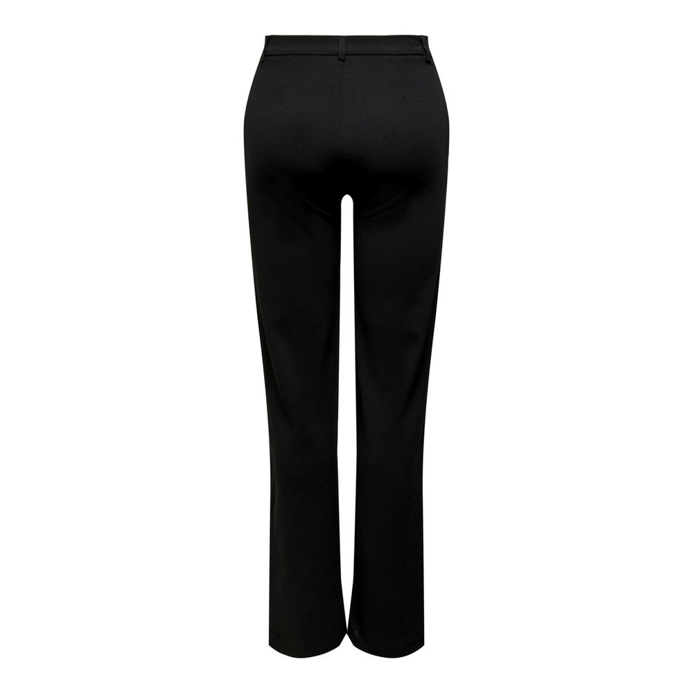 Jacqueline De Yong Black Elastane Jeans & Pant