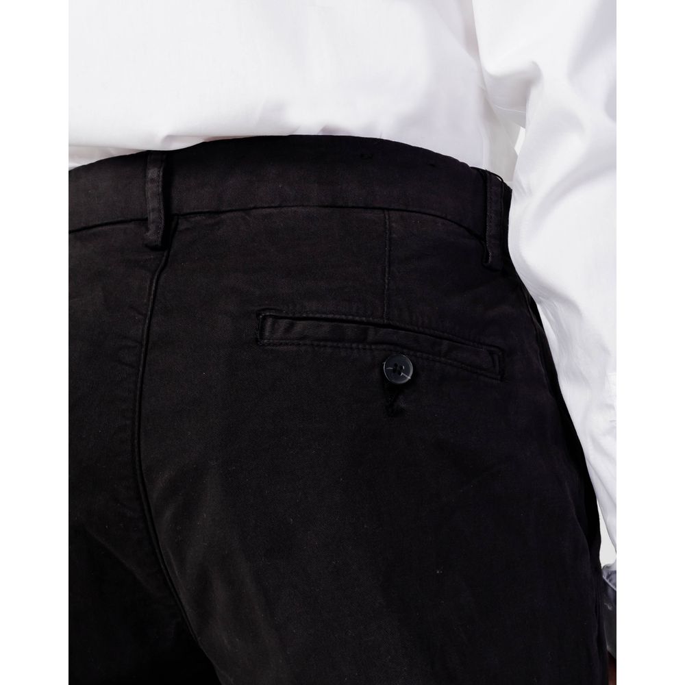 Antony Morato Black Cotton Jeans & Pant