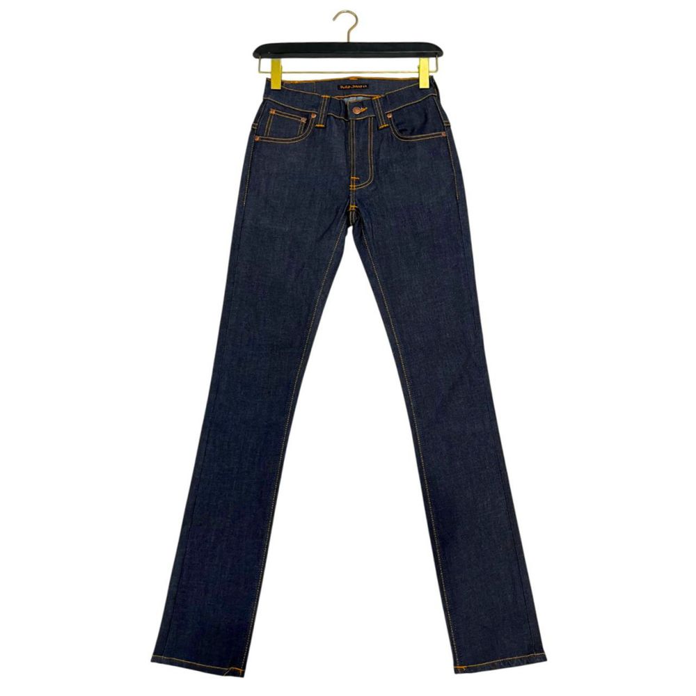 Nudie Jeans Blue Cotton Women Jeans