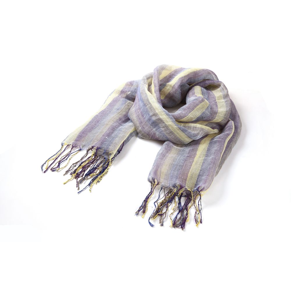 Lancaster Multicolor Linen And Scarf