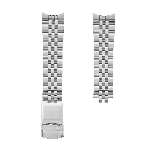 Bobroff Silver Stainless Steel Watch